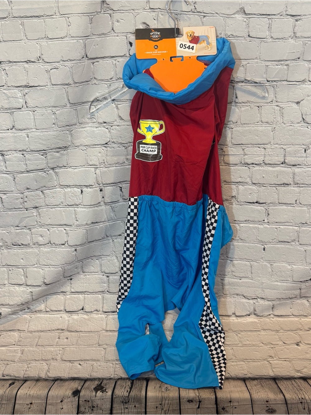 Target Hyde & EEK Race Car Driver Dog Costume